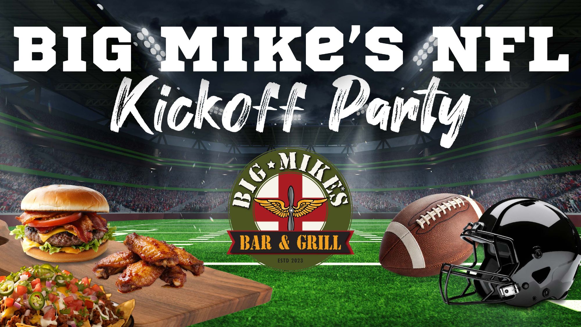 Big Mike's NFL Kickoff Party