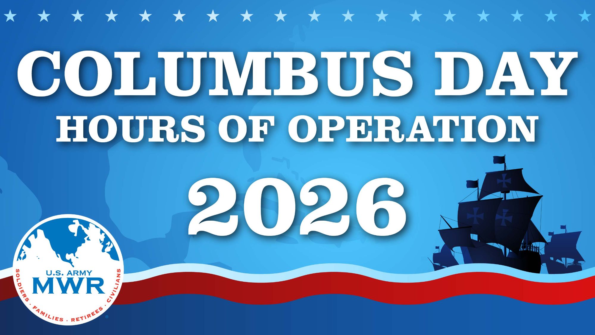 Columbus Day 2026 Hours of Operations