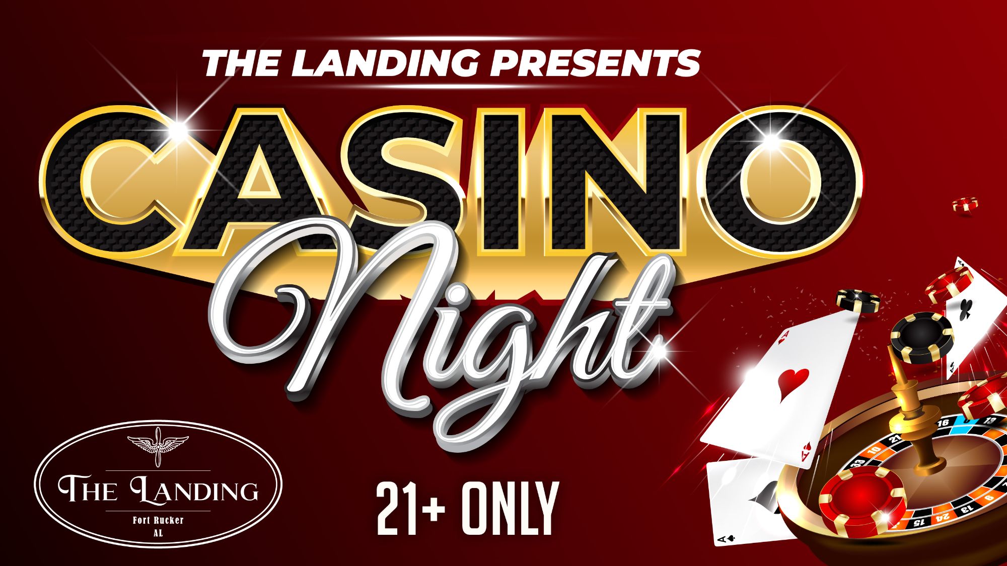 The Landing Presents Casino Night