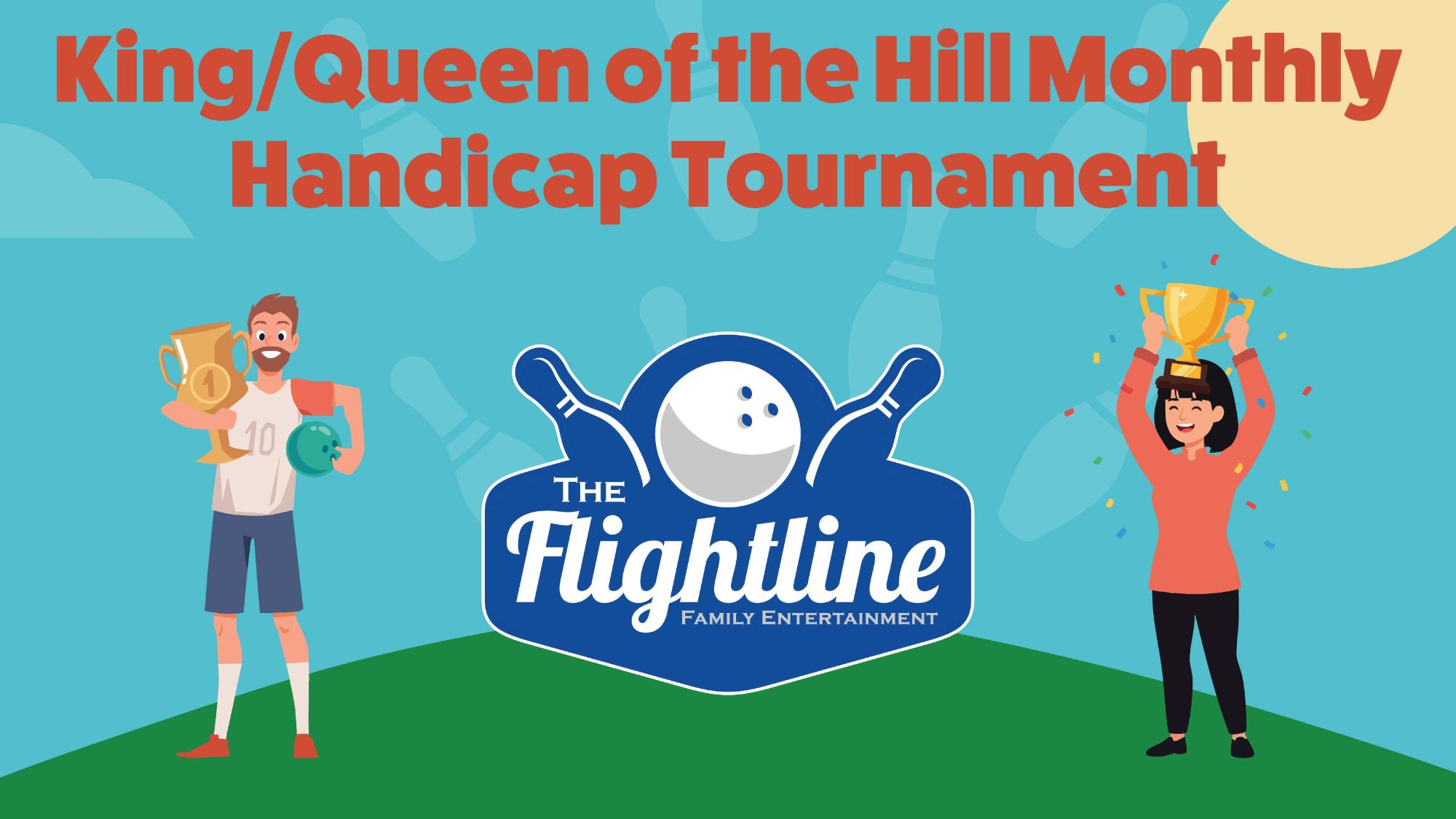 King/Queen of the Hill Handicap Tournament - Oct.