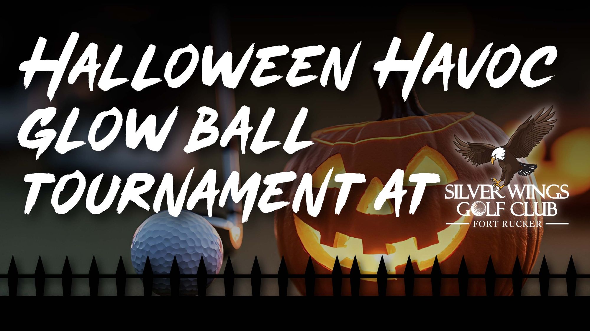Halloween Havoc Glow Ball Tournament at Silver Wings Golf Club
